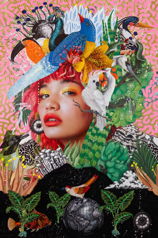 Girl Red - ORIGINAL CANVAS