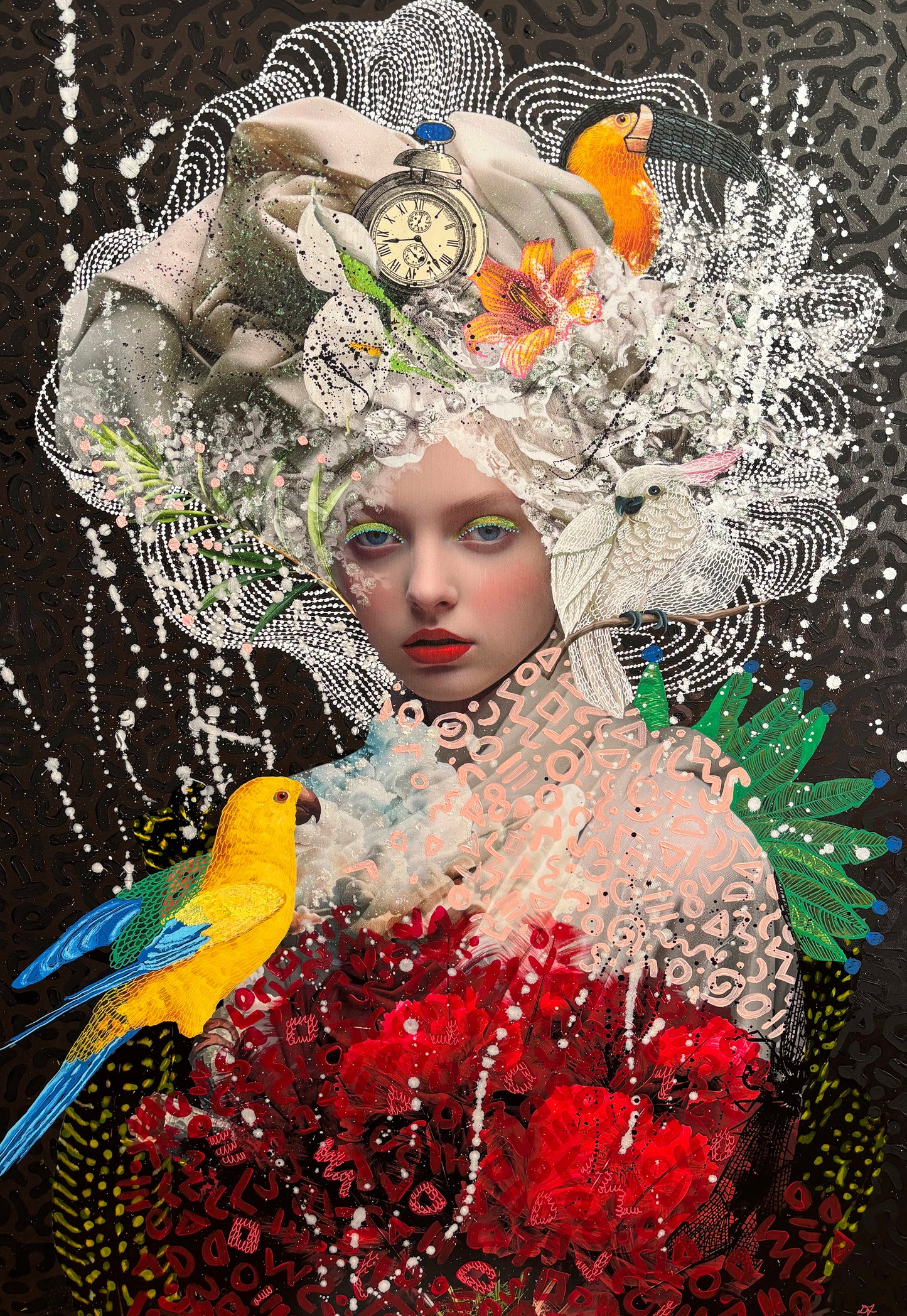 Girl Time - ORIGINAL CANVAS