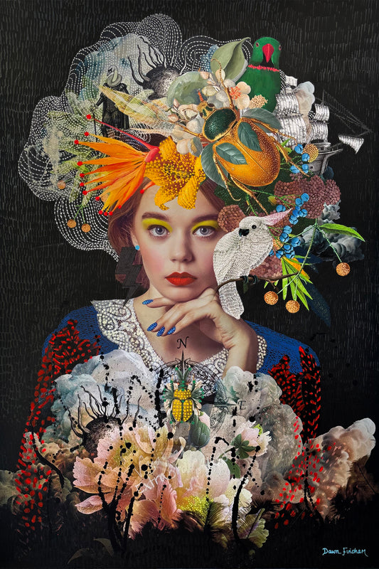 Girl North - ORIGINAL CANVAS