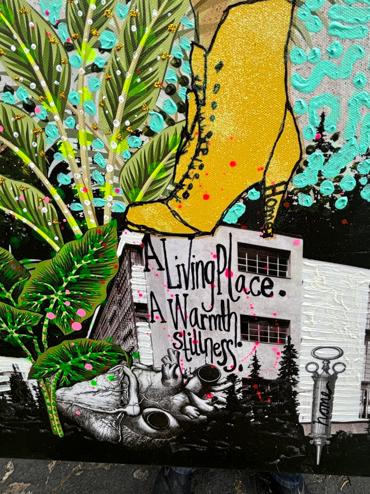 Girl Brain - ORIGINAL CANVAS SOLD