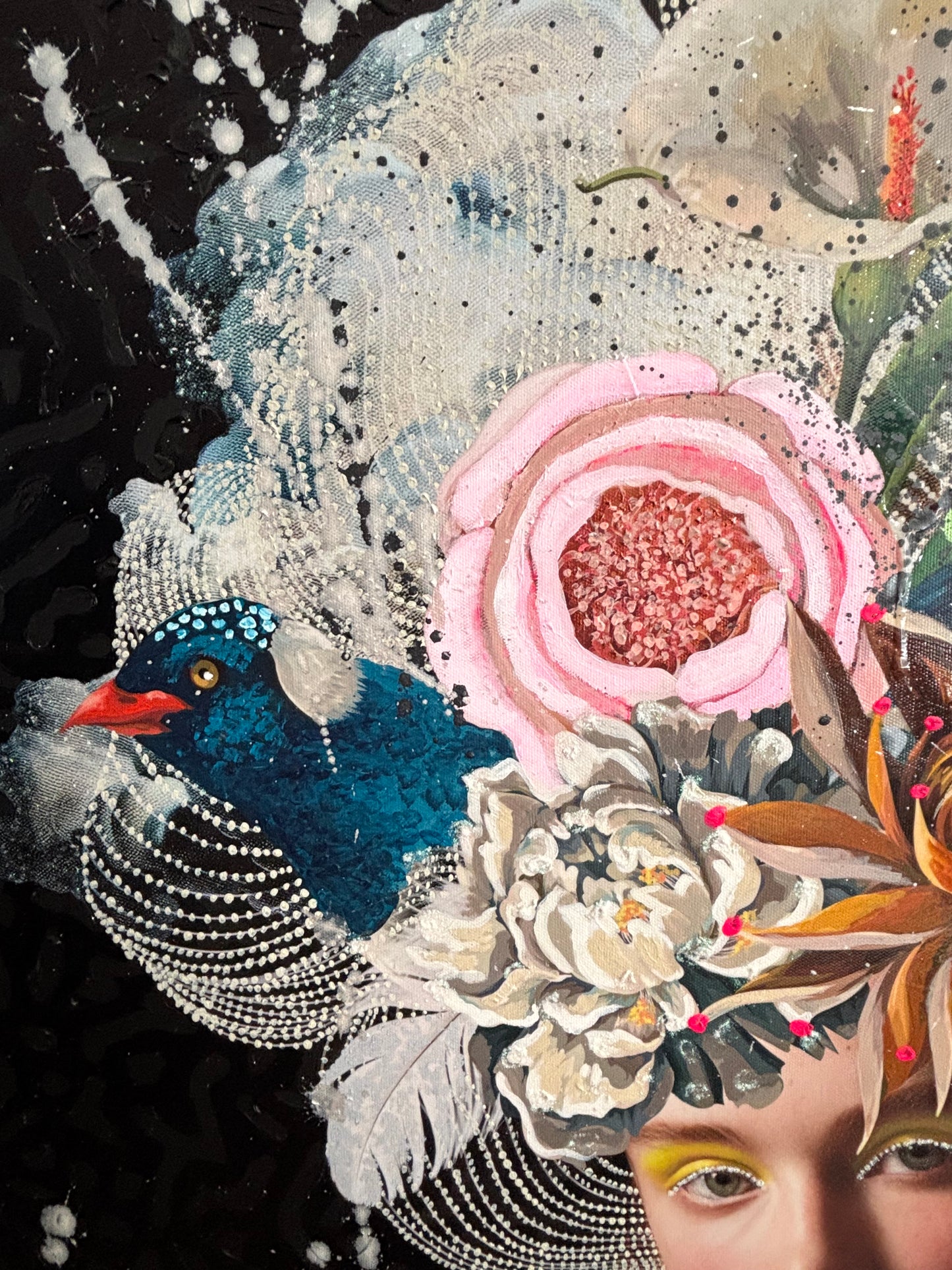 Girl Rose - ORIGINAL CANVAS