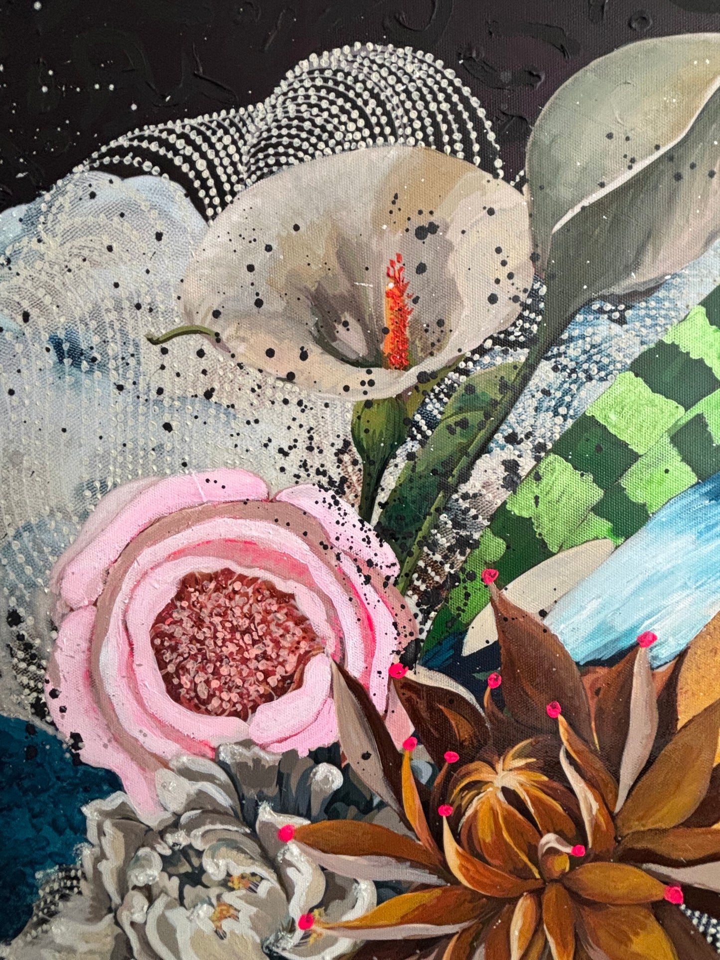 Girl Rose - ORIGINAL CANVAS