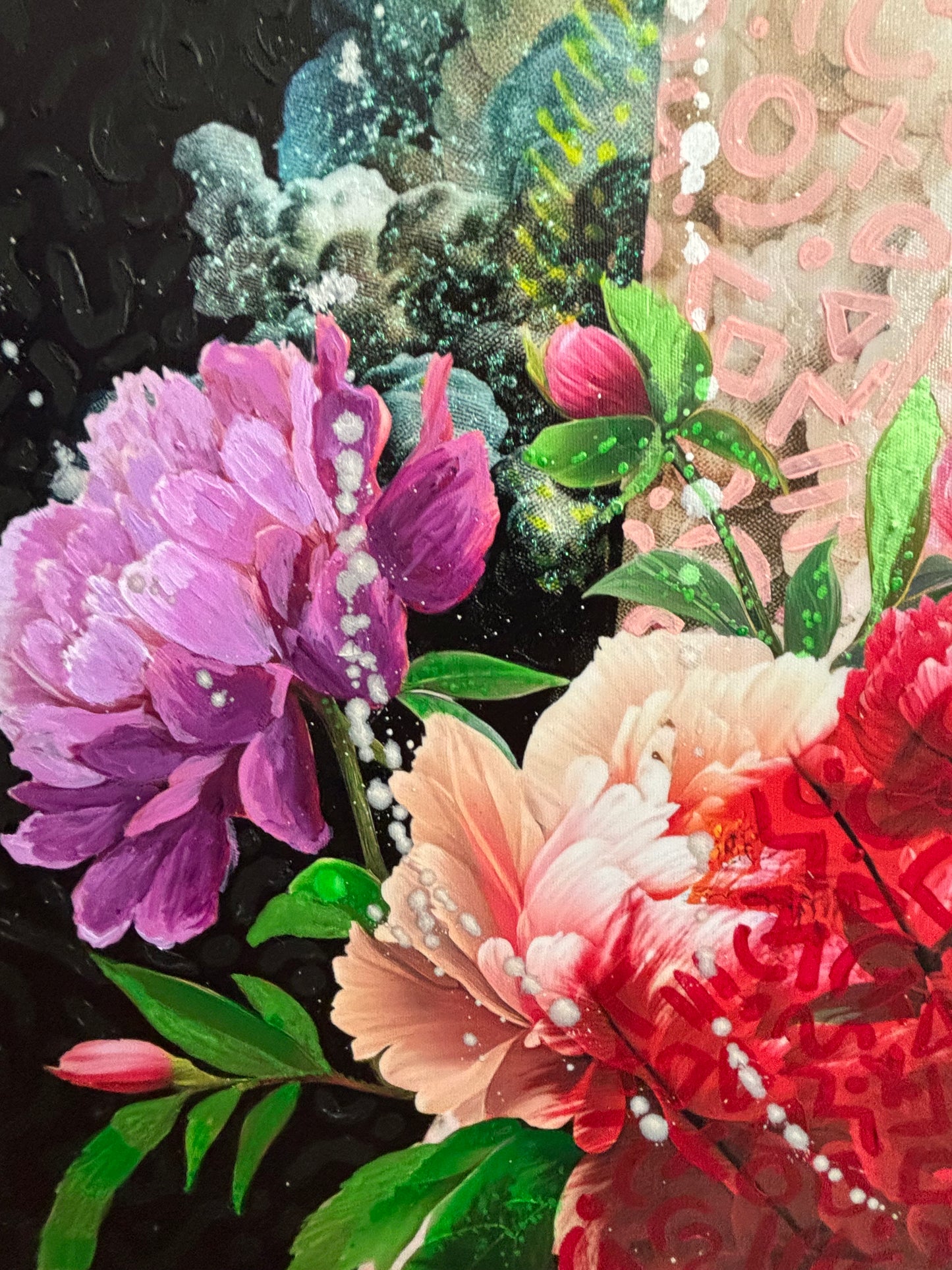 Girl Rose - ORIGINAL CANVAS