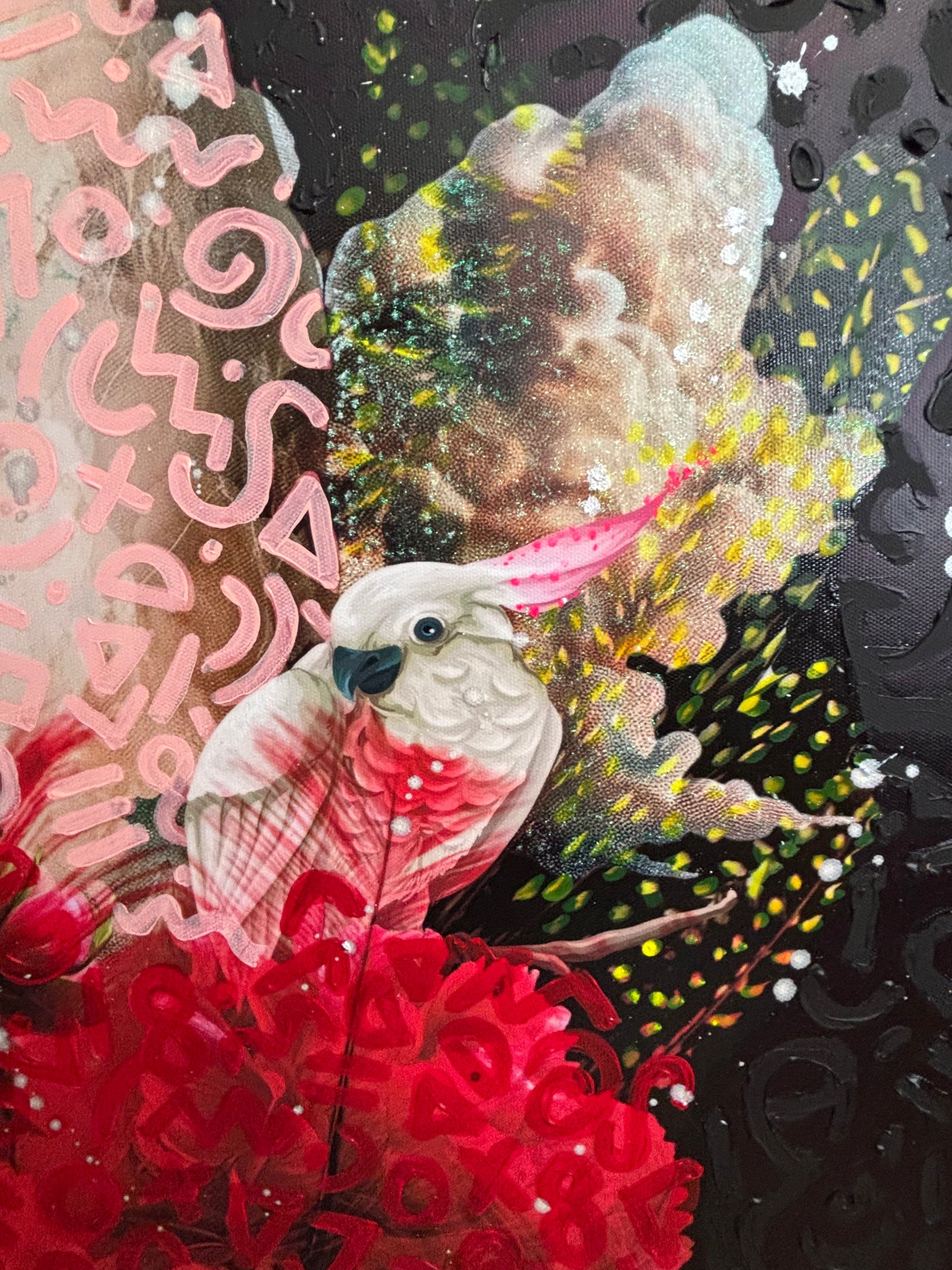 Girl Rose - ORIGINAL CANVAS