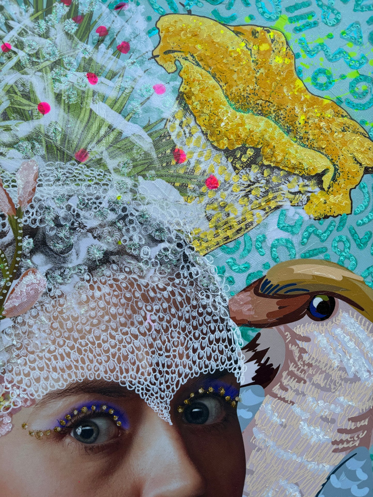 Girl Nun - ORIGINAL CANVAS