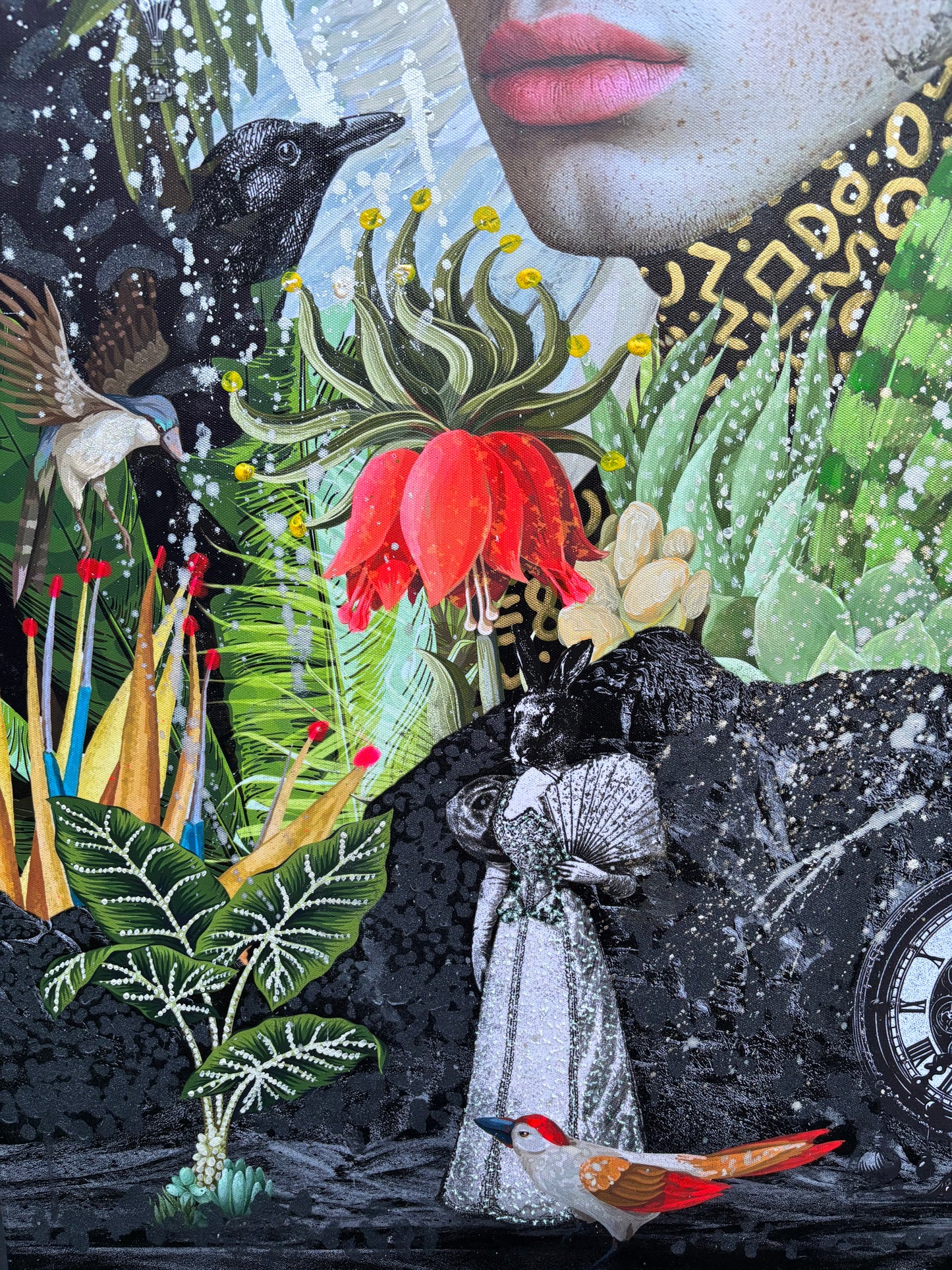 Bird Boy - ORIGINAL CANVAS