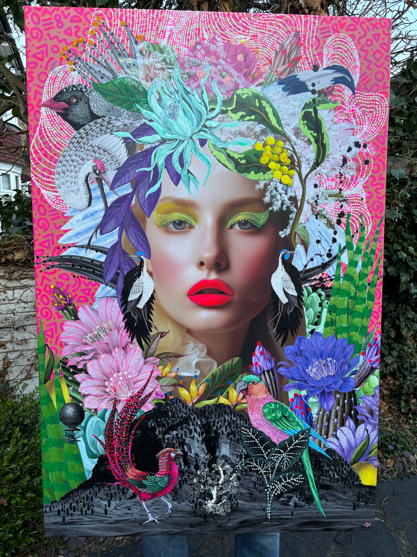 Girl Disco - ORIGINAL CANVAS