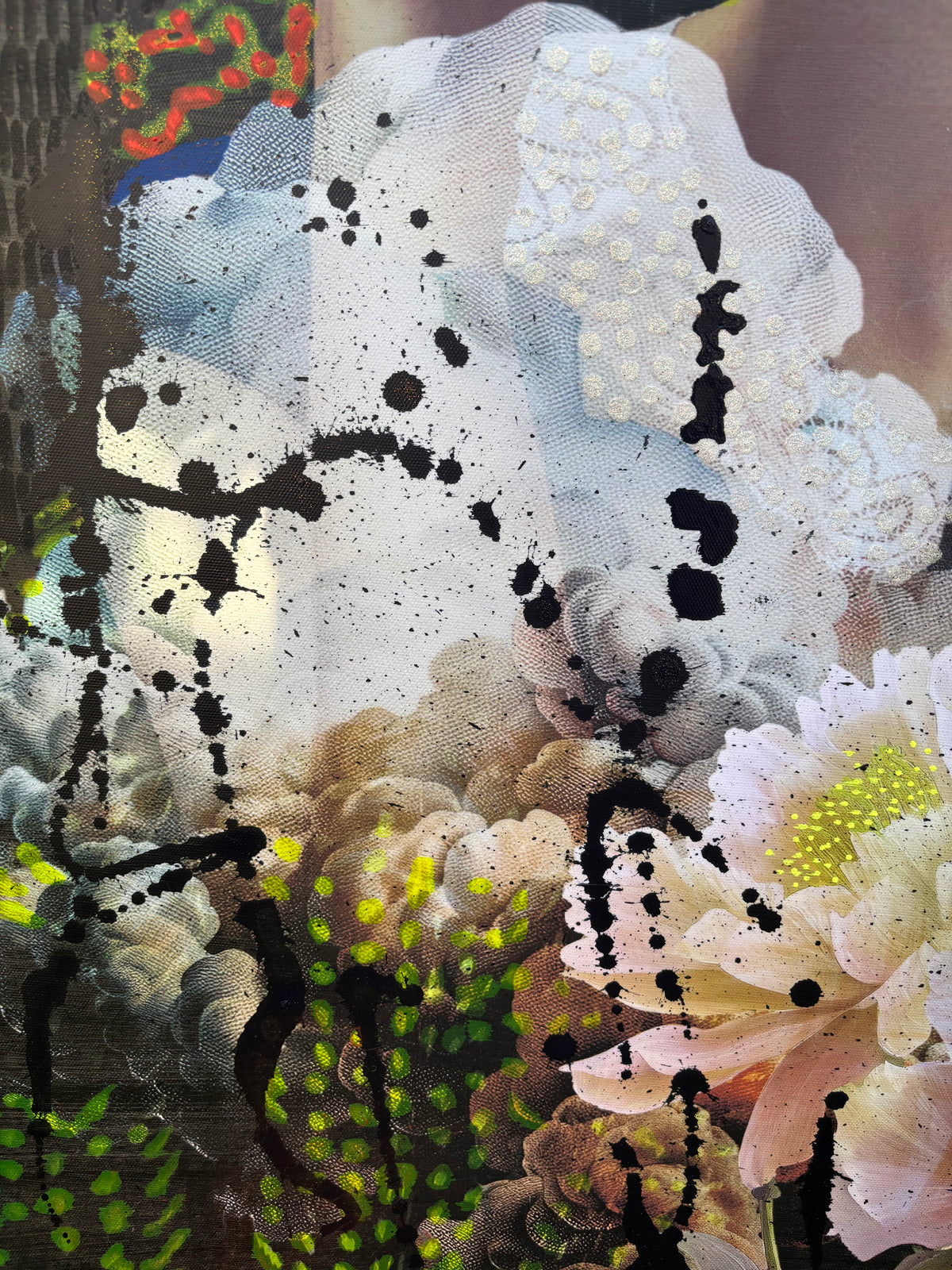 Girl Smoke - ORIGINAL CANVAS